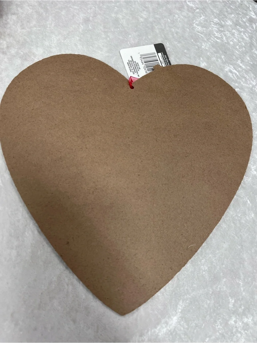 Happy Valentine's Day Red Glitter Heart Wall Decor set of 6 hanging decorations